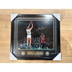 Larry Bird signed autographed Boston Celtics 16x20 Photo Framed JSA